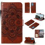Custodia portafoglio in pelle sintetica per OPPO Reno5 Pro+