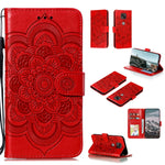 Custodia portafoglio in pelle sintetica per Xiaomi Redmi Note 10