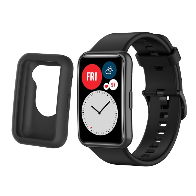 Per Huawei Watch Fit custodia protettiva in silicone + kit cinturino in silicone