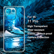 Custodia protettiva in TPU trasparente antiurto serie IMAK UX-5, For Asus ROG Phone 5, For Xiaomi Mi 11 Pro, For Xiaomi Mi 11 Lite 5G