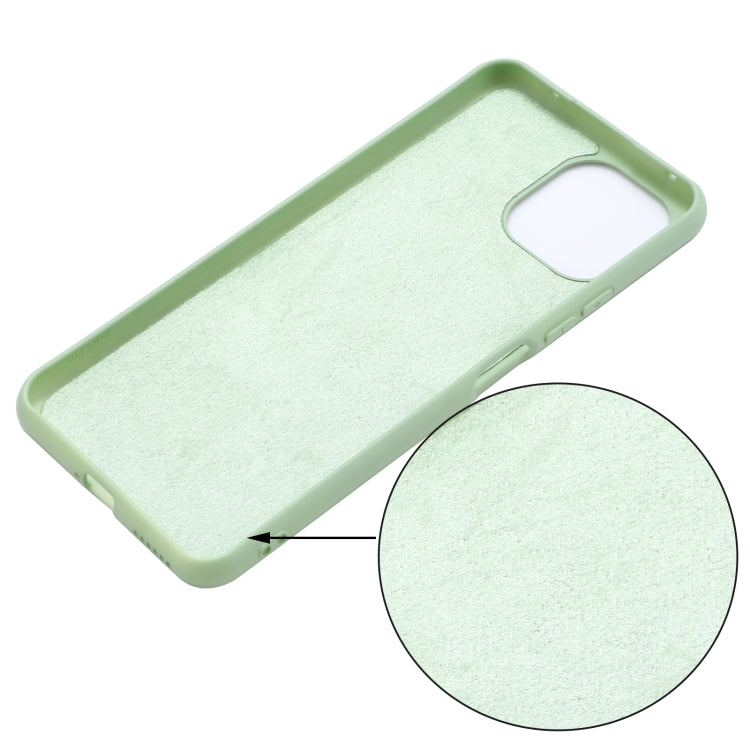 Custodia in silicone liquido per Xiaomi Mi 11 Lite
