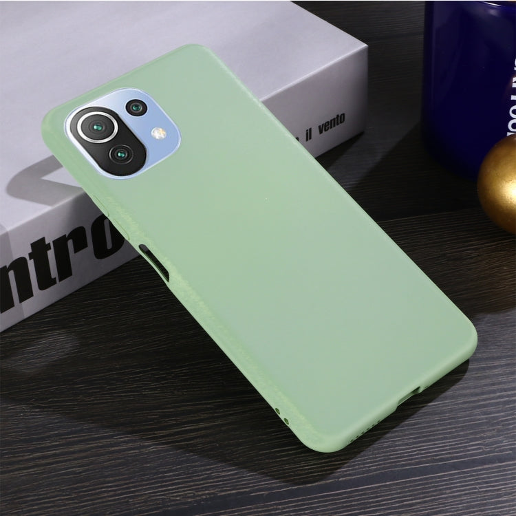 Custodia in silicone liquido per Xiaomi Mi 11 Lite