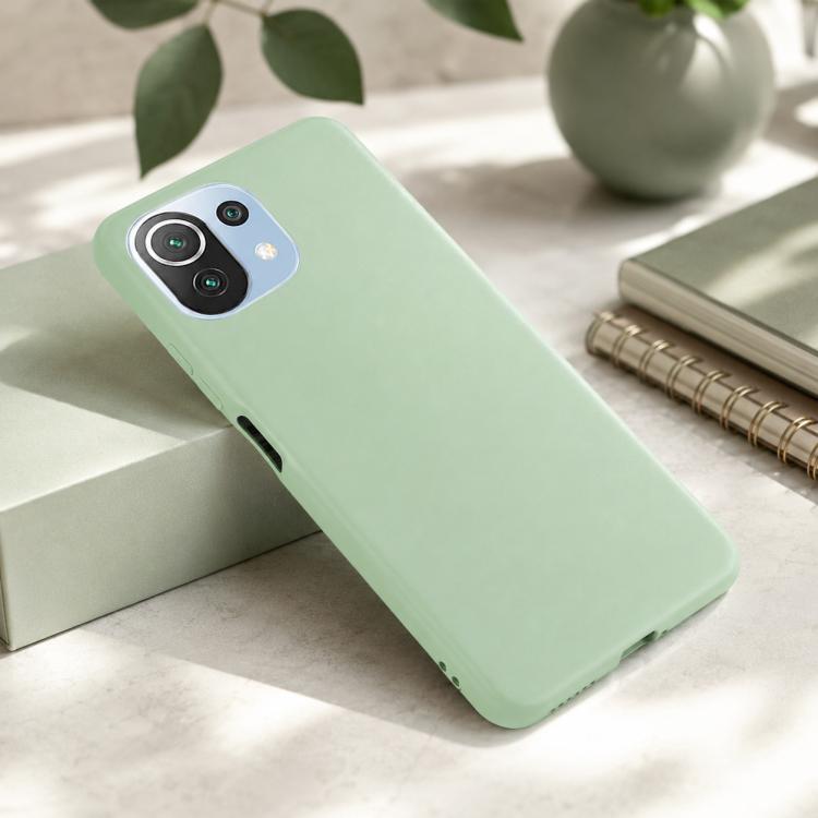 Custodia in silicone liquido per Xiaomi Mi 11 Lite