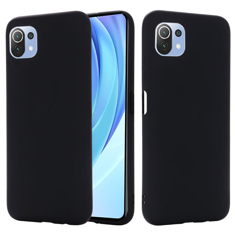 Custodia in silicone liquido per Xiaomi Mi 11 Lite