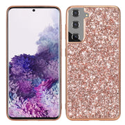 Custodia protettiva in TPU glitterata per Samsung Galaxy S21 FE