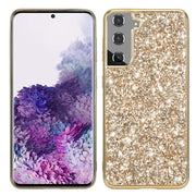 Custodia protettiva in TPU glitterata per Samsung Galaxy S21 FE