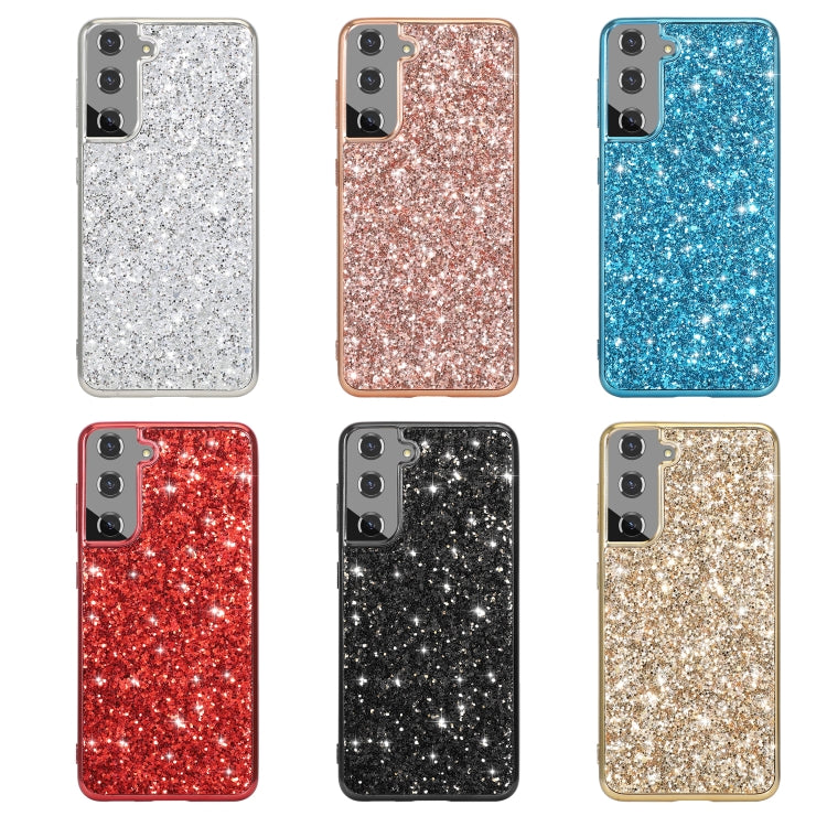 Custodia protettiva in TPU glitterata per Samsung Galaxy S21 FE