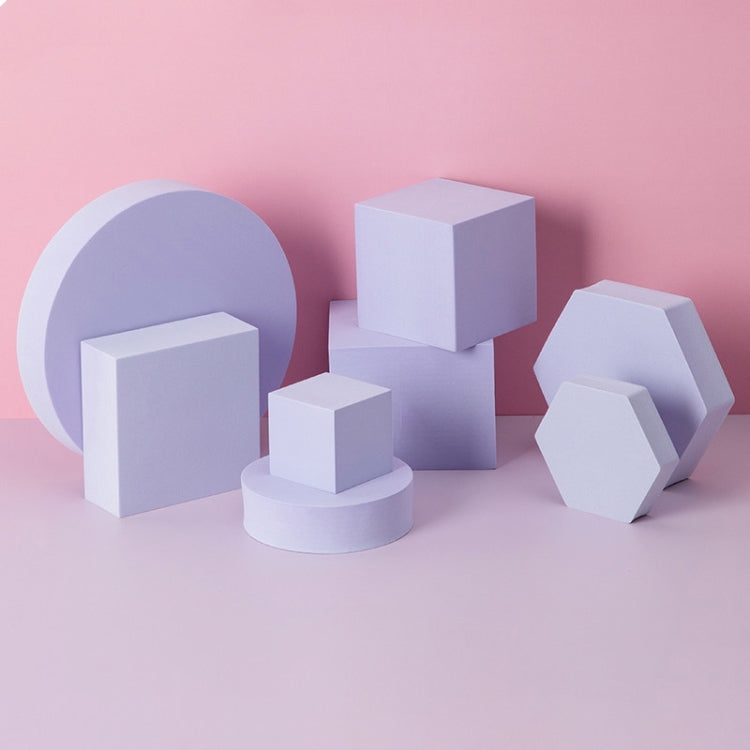 8 in 1 diverse dimensioni cubo geometrico tinta unita fotografia sfondo fotografico tavolo riprese puntelli in schiuma
