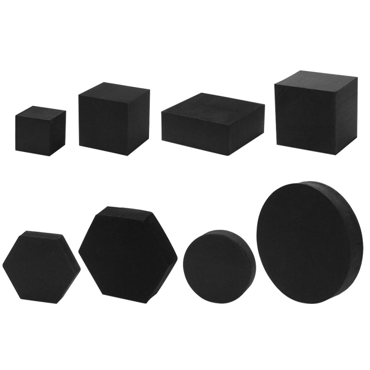 8 in 1 diverse dimensioni cubo geometrico tinta unita fotografia sfondo fotografico tavolo riprese puntelli in schiuma