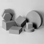 8 in 1 diverse dimensioni cubo geometrico tinta unita fotografia sfondo fotografico tavolo riprese puntelli in schiuma