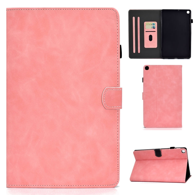 Custodia in pelle a conchiglia con supporto per Galaxy Tab A7 Lit