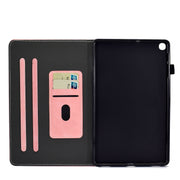 Custodia in pelle a conchiglia con supporto per Galaxy Tab A7 Lit