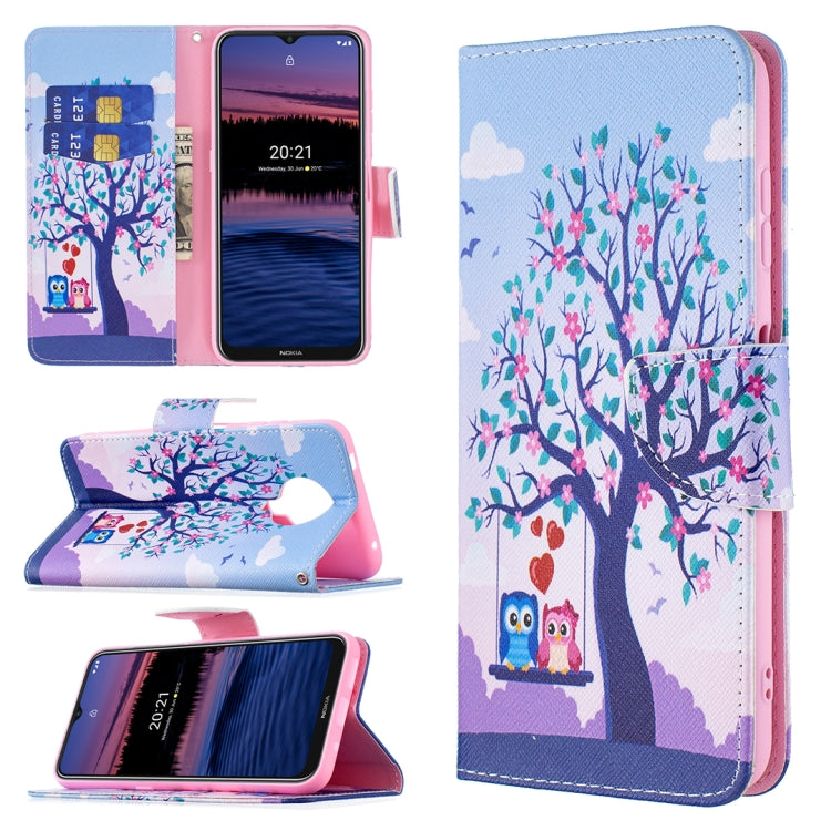 Custodia portafoglio in pelle flip per Nokia G20 e G10