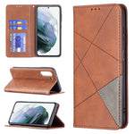 Custodia in pelle magnetica a vibrazione orizzontale con struttura a rombo con supporto, slot per carte e portafoglio, For Samsung Galaxy S21 FE, For Nokia G20 / G10, For Nokia 1.4