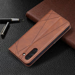 Custodia in pelle magnetica a vibrazione orizzontale con struttura a rombo con supporto, slot per carte e portafoglio, For Samsung Galaxy S21 FE, For Nokia G20 / G10, For Nokia 1.4