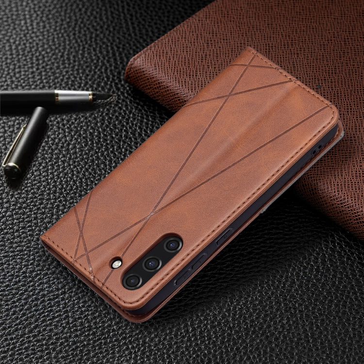Custodia in pelle magnetica a vibrazione orizzontale con struttura a rombo con supporto, slot per carte e portafoglio, For Samsung Galaxy S21 FE, For Nokia G20 / G10, For Nokia 1.4