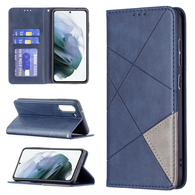 Custodia in pelle magnetica a vibrazione orizzontale con struttura a rombo con supporto, slot per carte e portafoglio, For Samsung Galaxy S21 FE, For Nokia G20 / G10, For Nokia 1.4