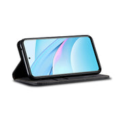 Custodia in pelle a conchiglia orizzontale in stile casual con texture denim con supporto, slot per schede e portafoglio, For Xiaomi Redmi K40 / K40 Pro / K40 Pro+, For Xiaomi Redmi Note 10 Pro / Note 10 Pro (India) / Note 10 Pro Max                   ...