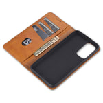 Custodia portafoglio in pelle con slot carte per OPPO A95 5G
