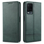 Custodia portafoglio in pelle con slot carte per OPPO A95 5G