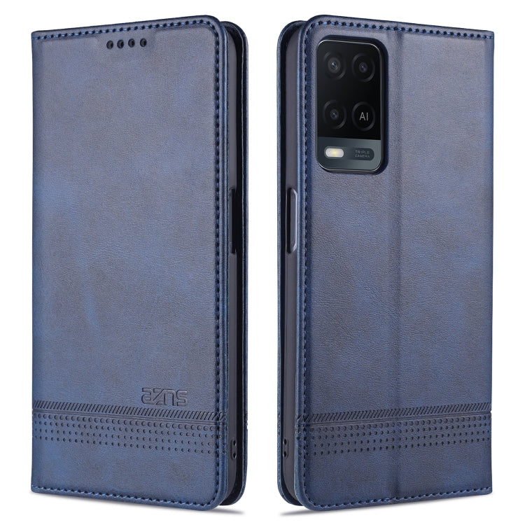 Custodia portafoglio in pelle con slot carte per OPPO A95 5G