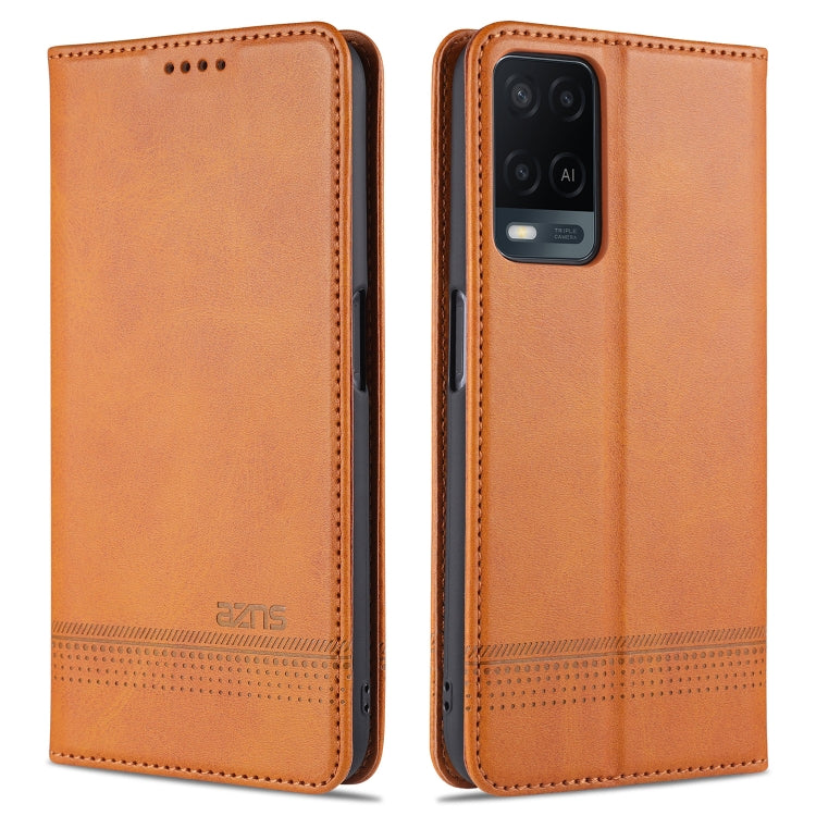Custodia portafoglio in pelle con slot carte per OPPO A95 5G