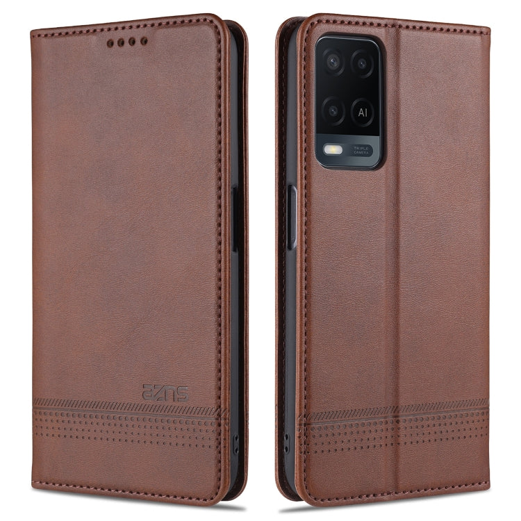 Custodia portafoglio in pelle con slot carte per OPPO A95 5G