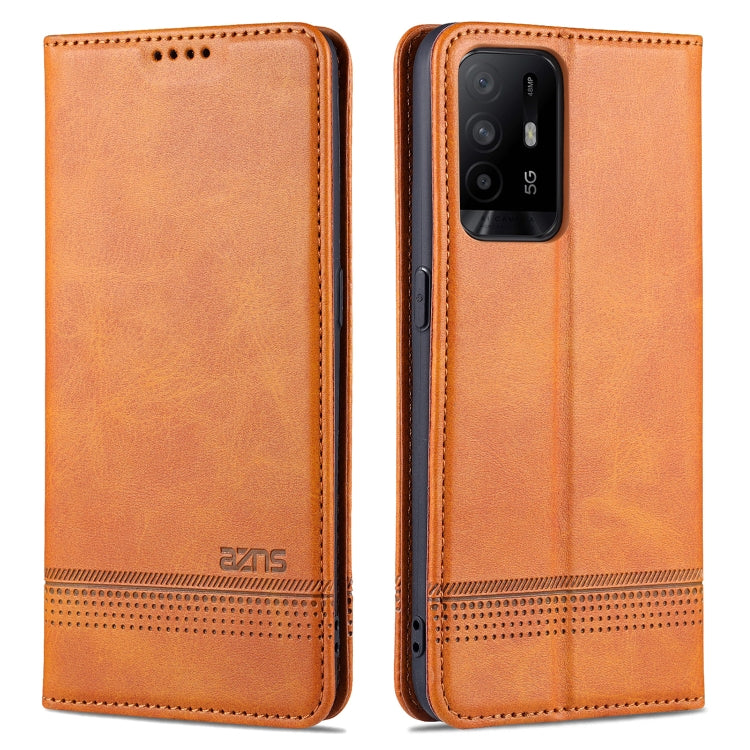 Custodia portafoglio in pelle con slot carte per OPPO A95 5G