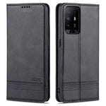 Custodia portafoglio in pelle con slot carte per OPPO A95 5G