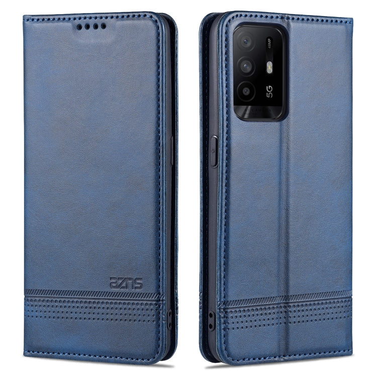 Custodia portafoglio in pelle con slot carte per OPPO A95 5G