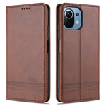 Custodia portafoglio in pelle con slot carte per OPPO A95 5G