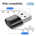 Adattatore OTG USB maschio a USB-C femmina 3A Joyroom