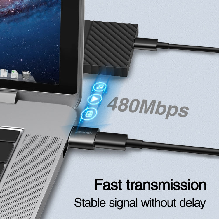 Adattatore OTG USB maschio a USB-C femmina 3A Joyroom
