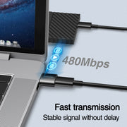 JOYROOM S-H152 3A Adattatore OTG USB maschio a USB-C / Type-C femmina, S-H152