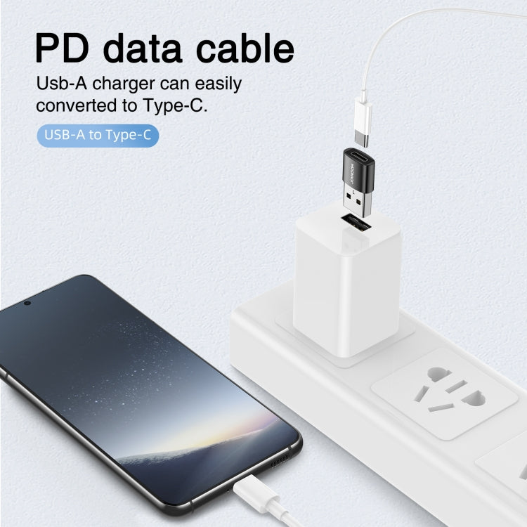 Adattatore OTG USB maschio a USB-C femmina 3A Joyroom
