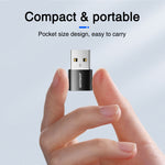 Adattatore OTG USB maschio a USB-C femmina 3A Joyroom