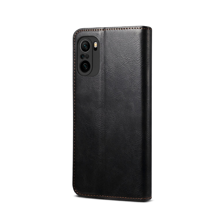 Custodia portafoglio in pelle per Xiaomi Redmi Note 10 5G