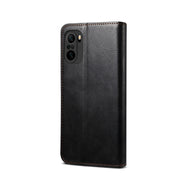 Semplice custodia in pelle a vibrazione orizzontale con trama di cavallo pazzo cerato con slot per schede e portafoglio, For Xiaomi Redmi K40 / K40 Pro, For Xiaomi Redmi Note9 4G (CN Version), For Xiaomi Redmi Note 9 5G (CN Version)                    ...