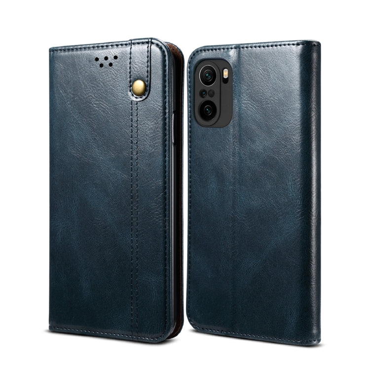 Custodia portafoglio in pelle per Xiaomi Redmi Note 10 5G