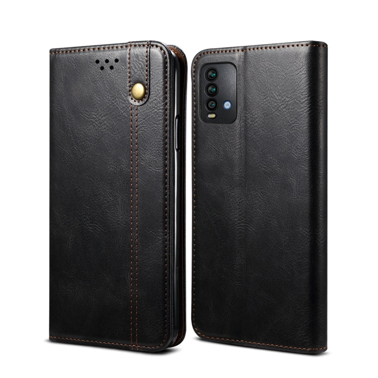 Custodia portafoglio in pelle per Xiaomi Redmi Note 10 5G