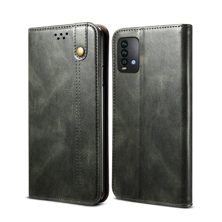 Custodia portafoglio in pelle per Xiaomi Redmi Note 10 5G