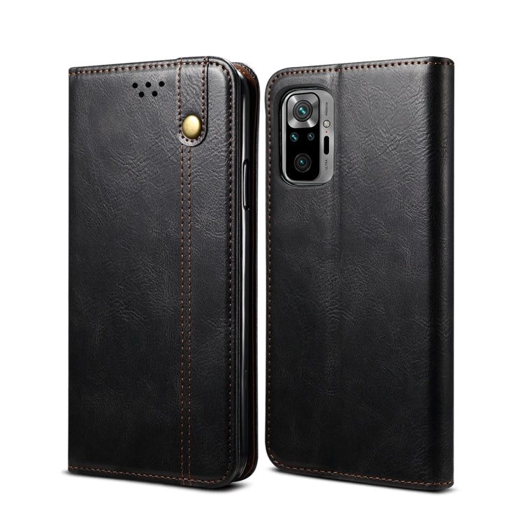 Custodia portafoglio in pelle per Xiaomi Redmi Note 10 5G