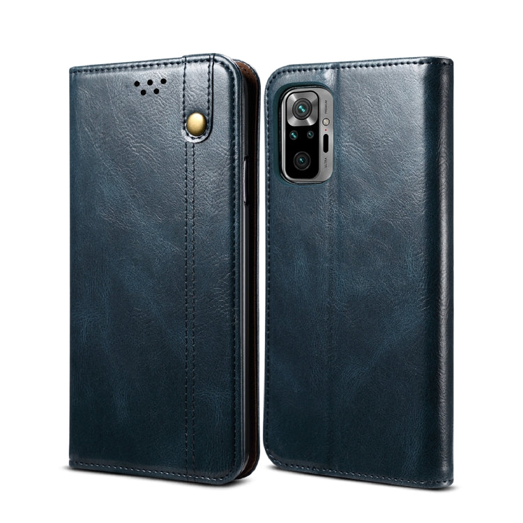 Custodia portafoglio in pelle per Xiaomi Redmi Note 10 5G