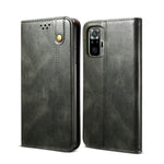 Custodia portafoglio in pelle per Xiaomi Redmi Note 10 5G