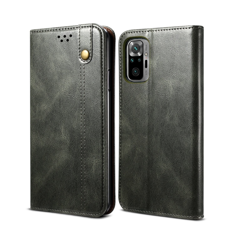 Custodia portafoglio in pelle per Xiaomi Redmi Note 10 5G