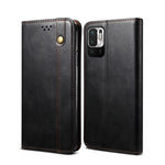 Custodia portafoglio in pelle per Xiaomi Redmi Note 10 5G