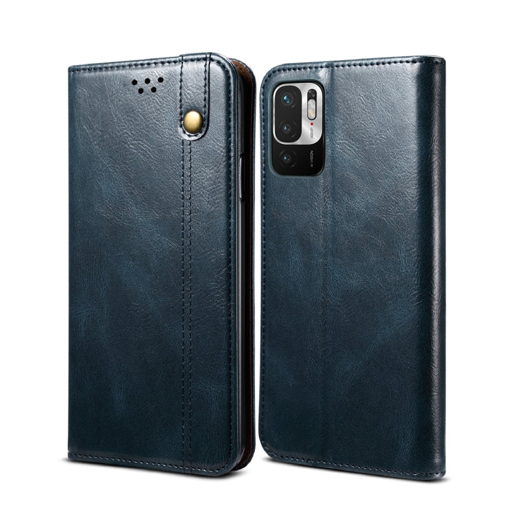 Custodia portafoglio in pelle per Xiaomi Redmi Note 10 5G