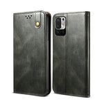Custodia portafoglio in pelle per Xiaomi Redmi Note 10 5G