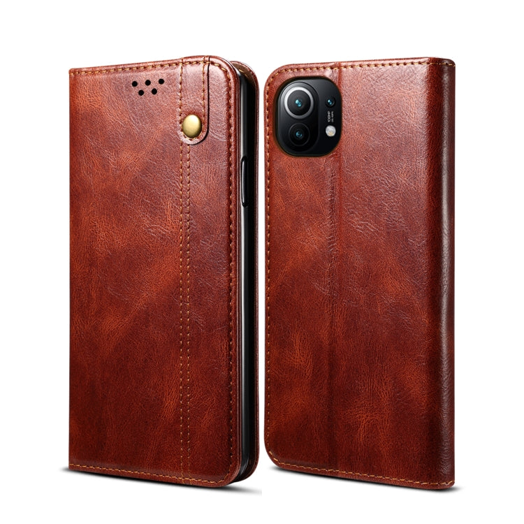 Custodia portafoglio in pelle per Xiaomi Mi 11 Lite