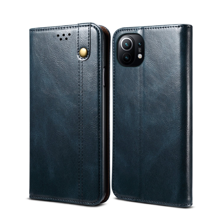 Custodia portafoglio in pelle per Xiaomi Mi 11 Lite